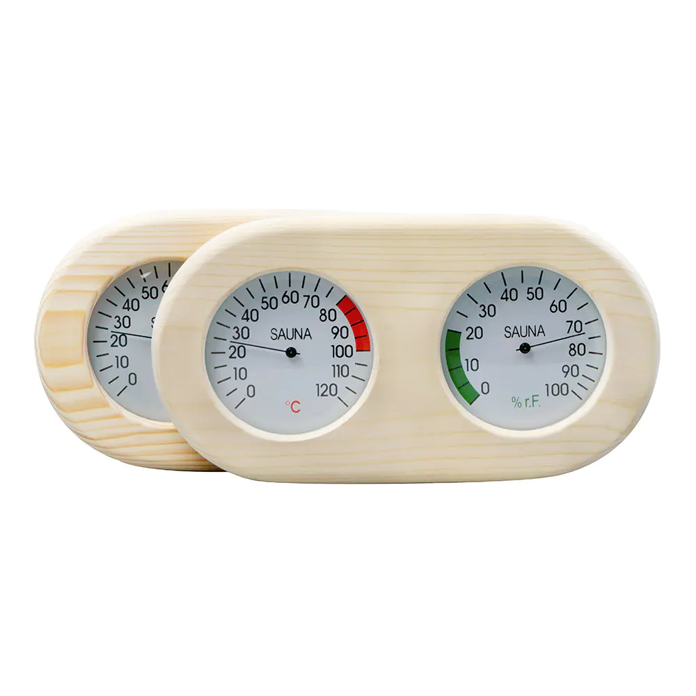 Sauna Thermometer And Hygrometer