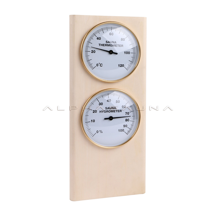 Alphasauna sauna accessories aspen Thermometer&hygrometer