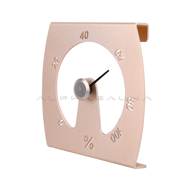 Sauna Accessories Aluminum Thermometer, (customized color is available)