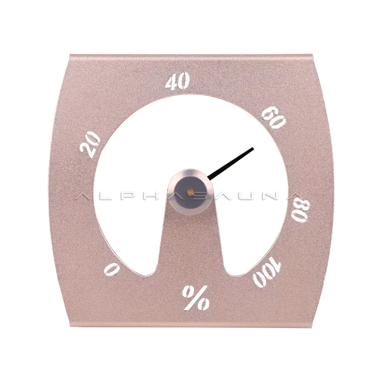 Sauna Accessories Aluminum Thermometer, (customized color is available)