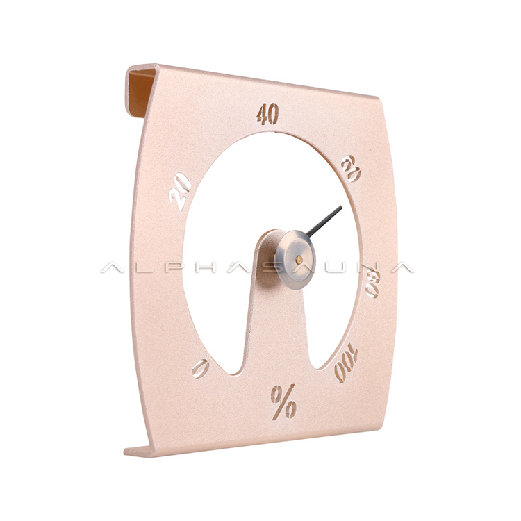 Sauna Accessories Aluminum Thermometer, (customized color is available)