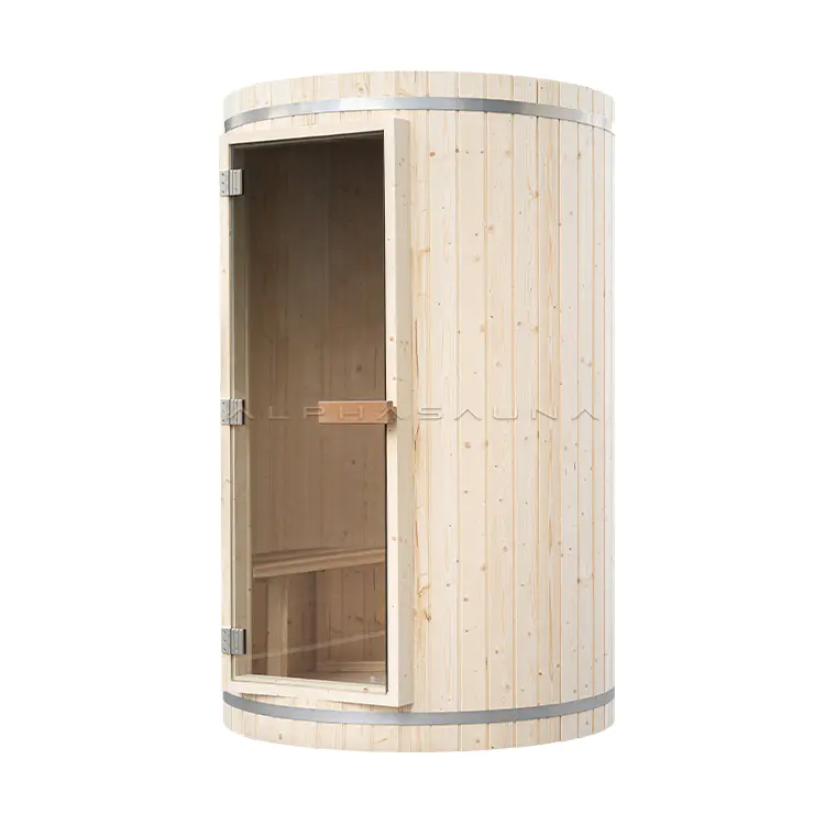 Alphasauna pine wooden sauna rooms