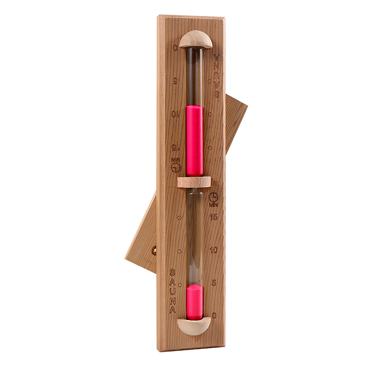 alphasauna cedar hourglass timer custom color