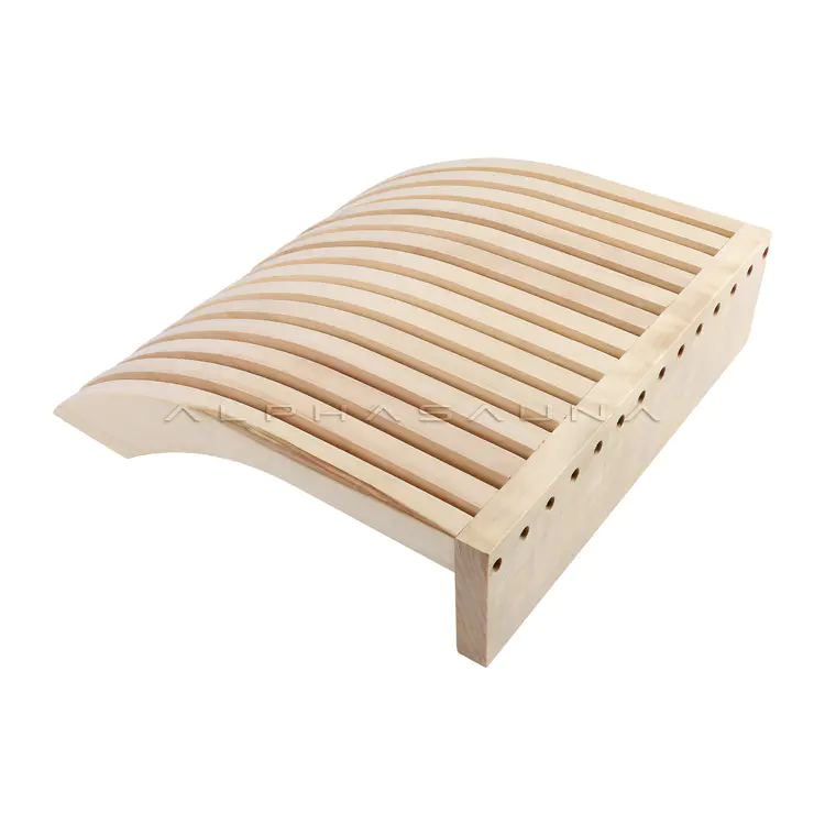 Alphasauna sauna pillows, styles and materials can be customized