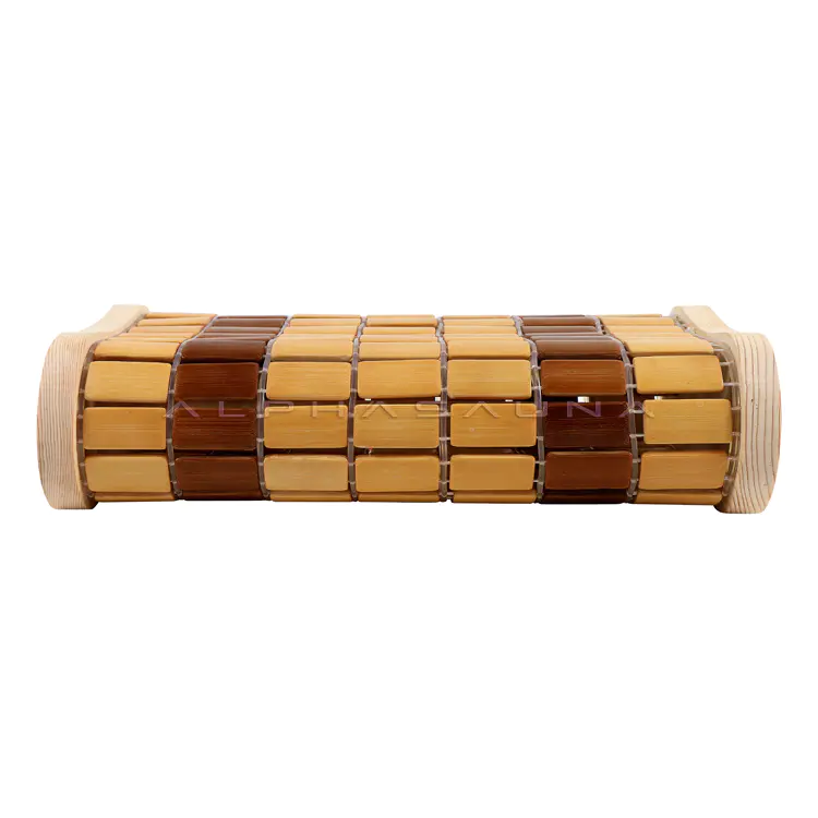 Alphasauna sauna room accessories natural bamboo pillows, styles and materials can be customized