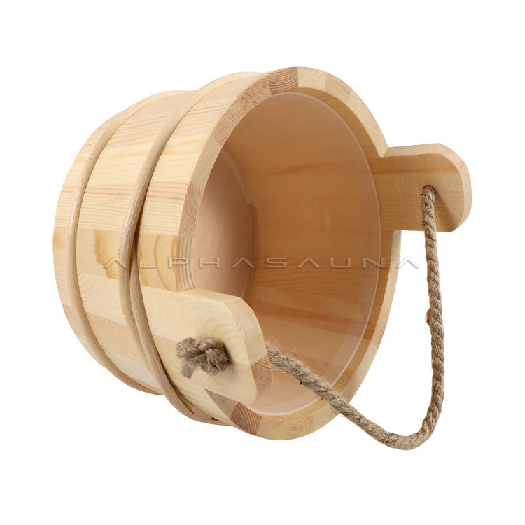 Sauna Room Accessories Wooden Sauna Bucket