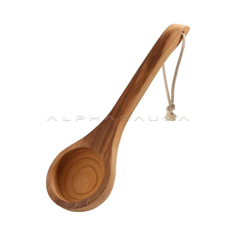 Sauna Accessories 36cm Heat Treated Wooden Sauna Spoon