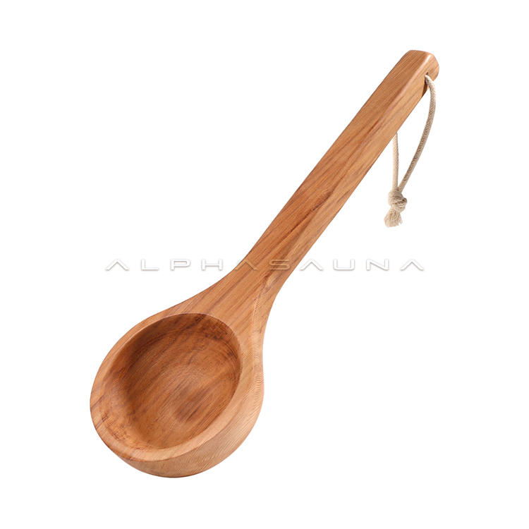 Sauna Accessories Heat Treated Wooden Sauna Spoons For Sale