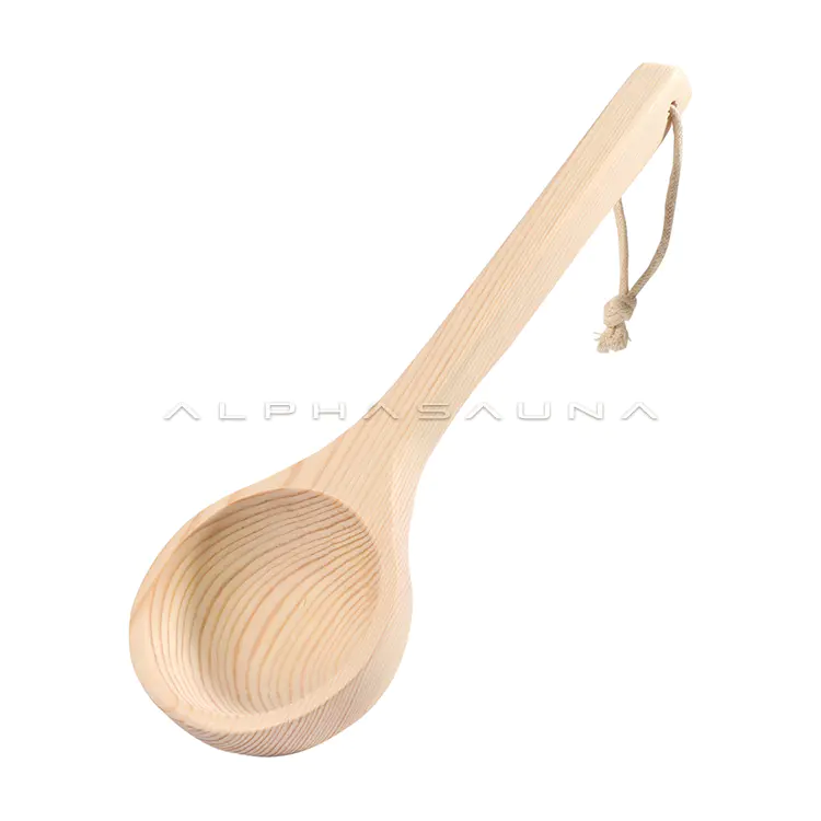 Sauna Accessories Pine Sauna Spoon