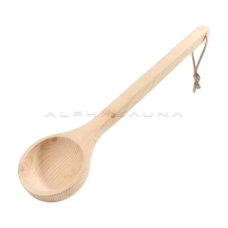 Sauna Accessories Pine Long Sauna Spoon