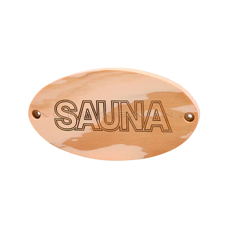 Pine Sauna Logo Tags