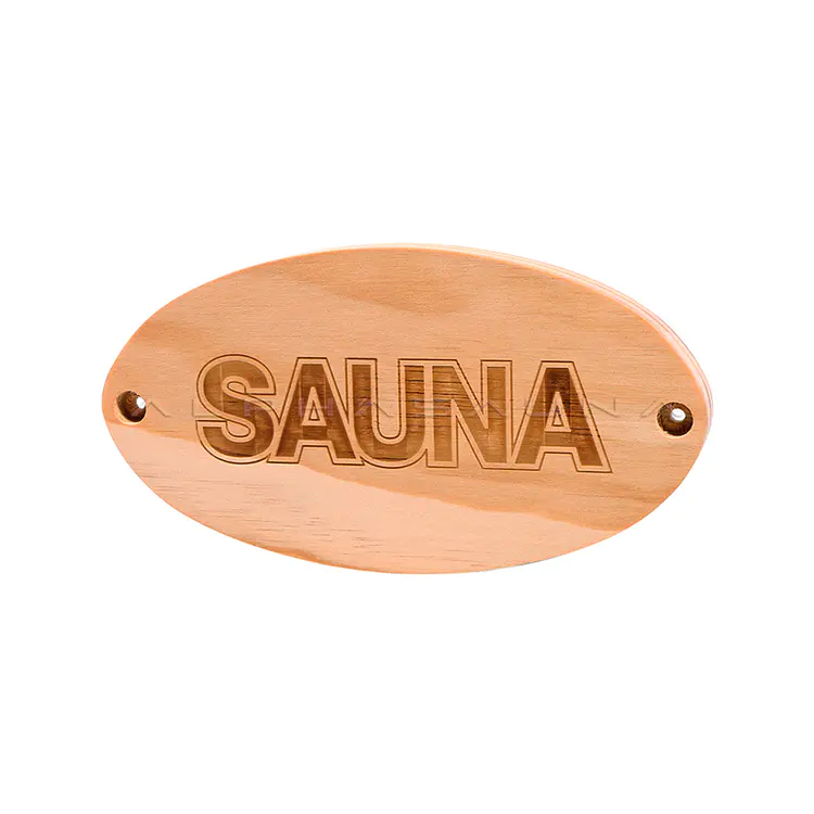 Pine Sauna Logo Tags