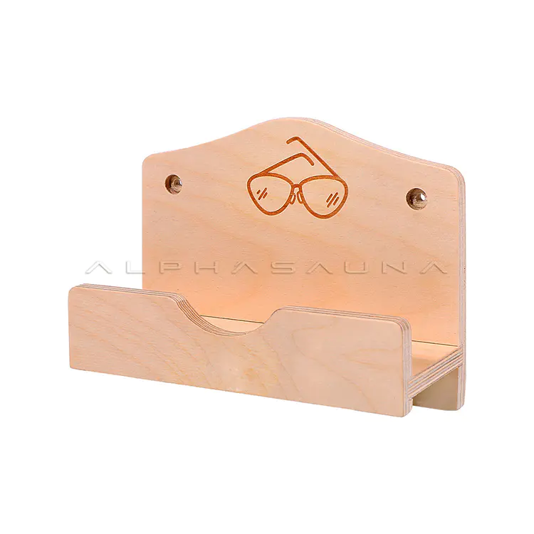 Sauna Room Accessories One-layer Glasses Holder