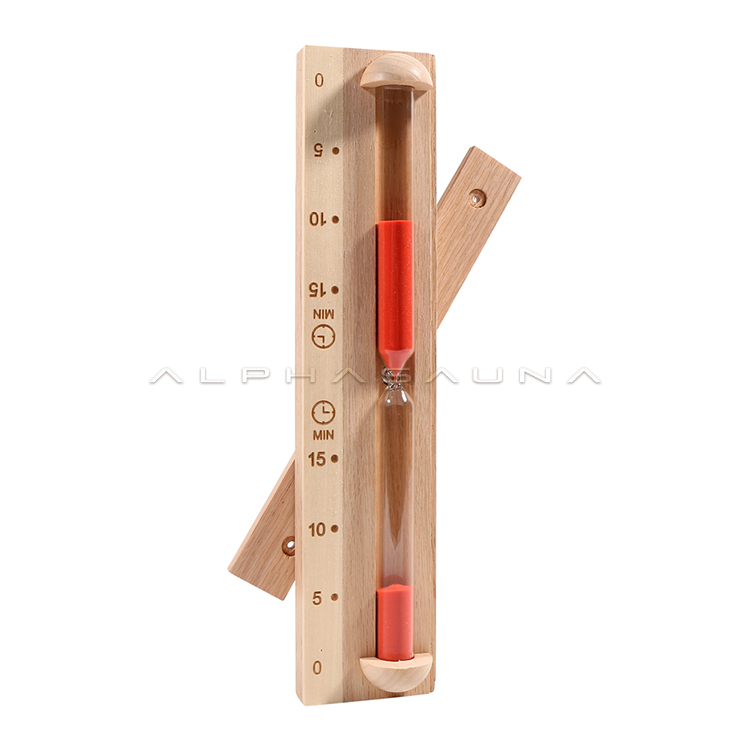 Sauna Room Accessories Sauna Hourglass Timer (Aspen + Oak)