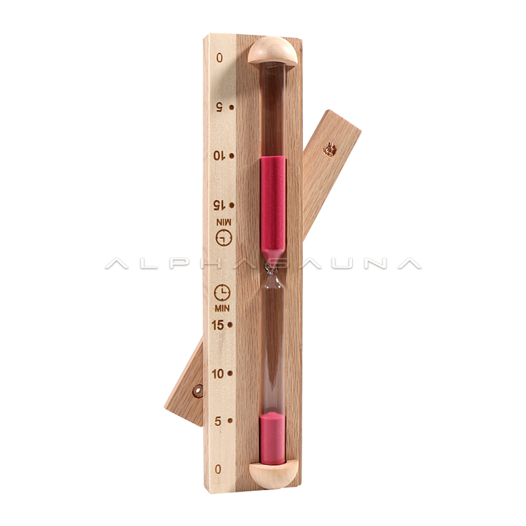 Sauna Room Accessories Sauna Hourglass Timer (Aspen + Oak)