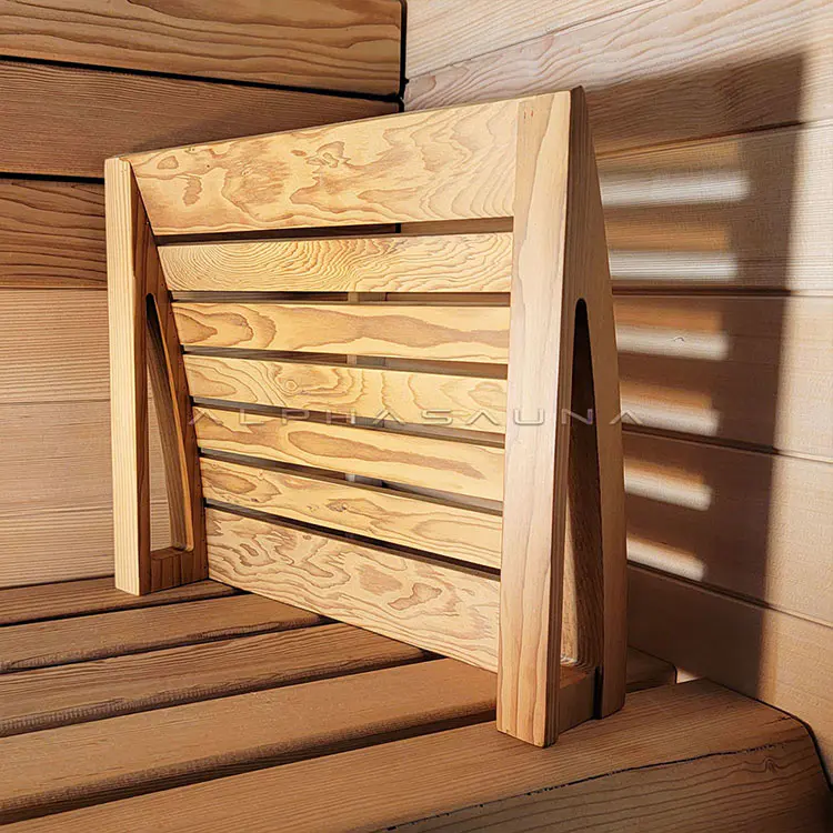 Heat Treated Wood Sauna Backrest