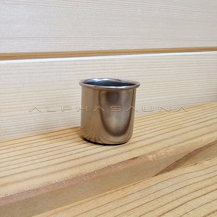 Small Stainless Steel Sauna Aromatherapy Bowl