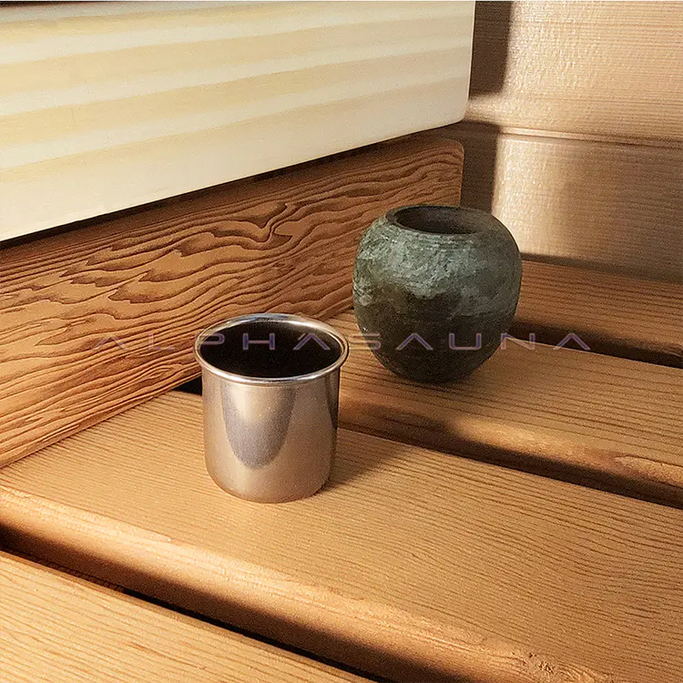Small Stainless Steel Sauna Aromatherapy Bowl