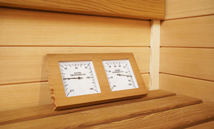 A German customer repurchase sauna thermometer and hygrometer