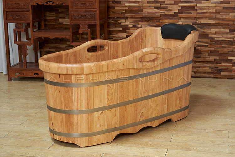 Single Wooden Bathtub For Sale