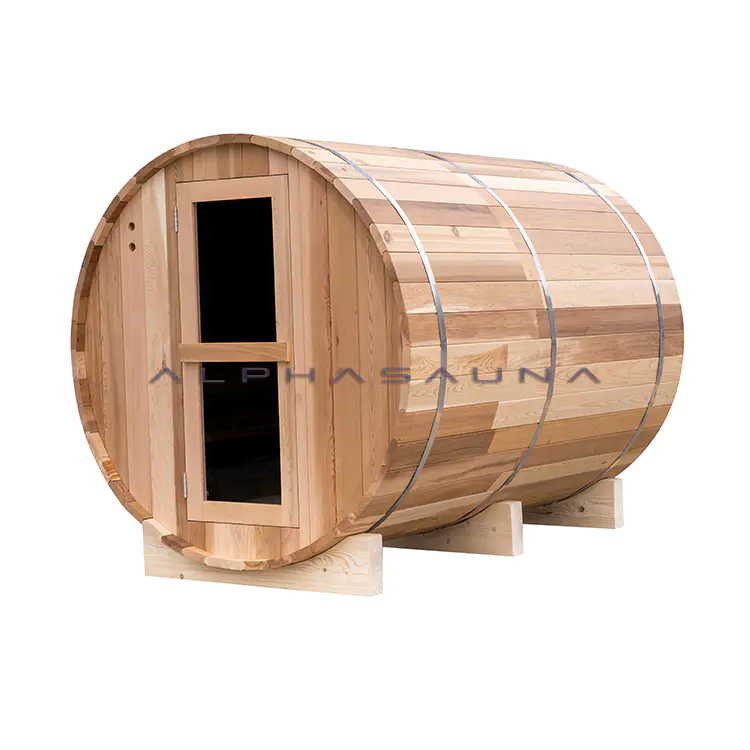 Home Outdoor Cedar Panoramic Sauna Garden Architecture Sauna