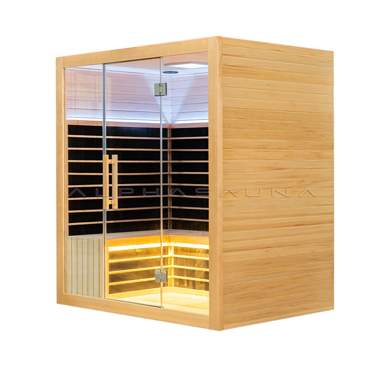 Sauna Infrared Sauna Dry Home Indoor Tent 3-4 Person Steam Luxury Far Infrared Sauna Dome
