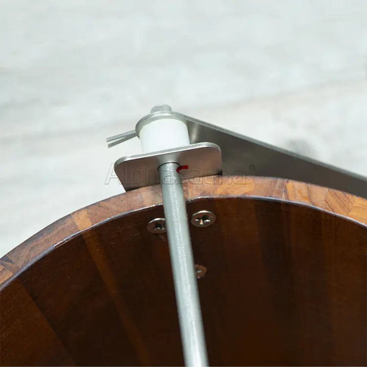 Steam Luxury Sauna Accessories Heat Treated Wood Sauna Shower Bucket