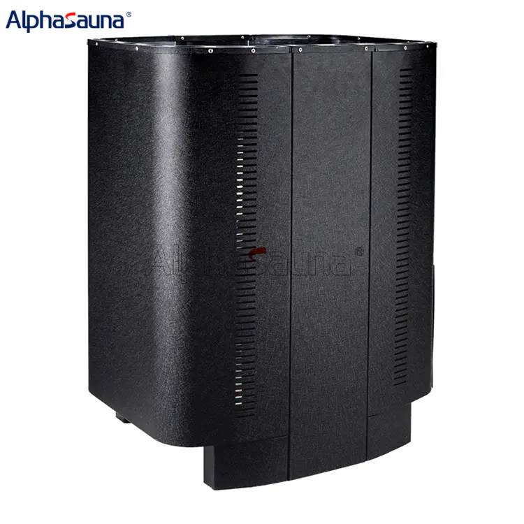 Alphasauna Custom Wet Dry Barrel Sauna Electric Stove heater