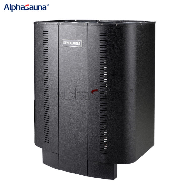 Alphasauna Custom Wet Dry Barrel Sauna Electric Stove heater