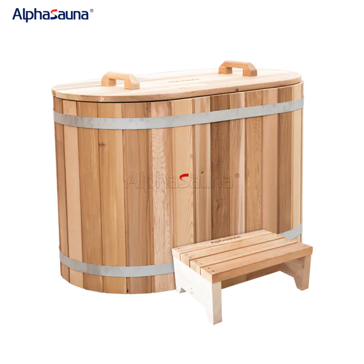 Cheap Stainless Steel Cedar Wooden Cold Plunge Pool
