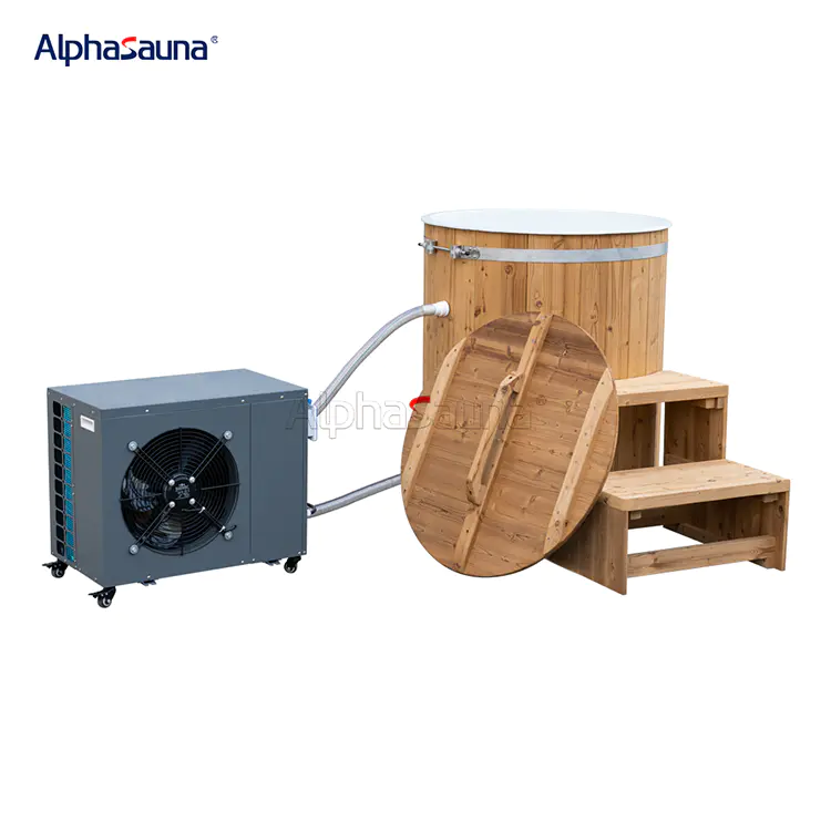 Wholesale Athletes Cold Water Bath After Workout Wooden Ice Bath Tub With Good Price-ALPHASAUNA