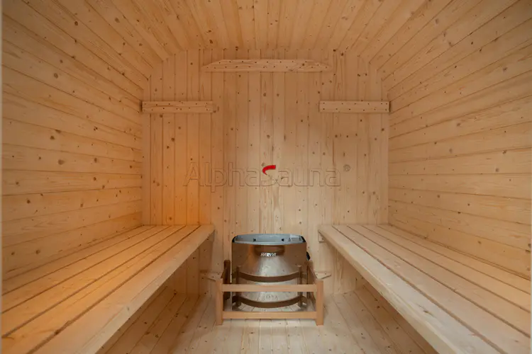 Square Pine Home Steam Sauna Room UK For Sale--alphasauna
