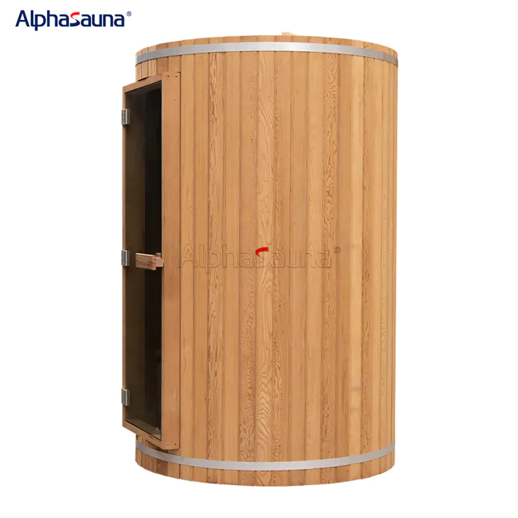 Heat-Treated Wood Indoor Sauna Room -- alphasauna
