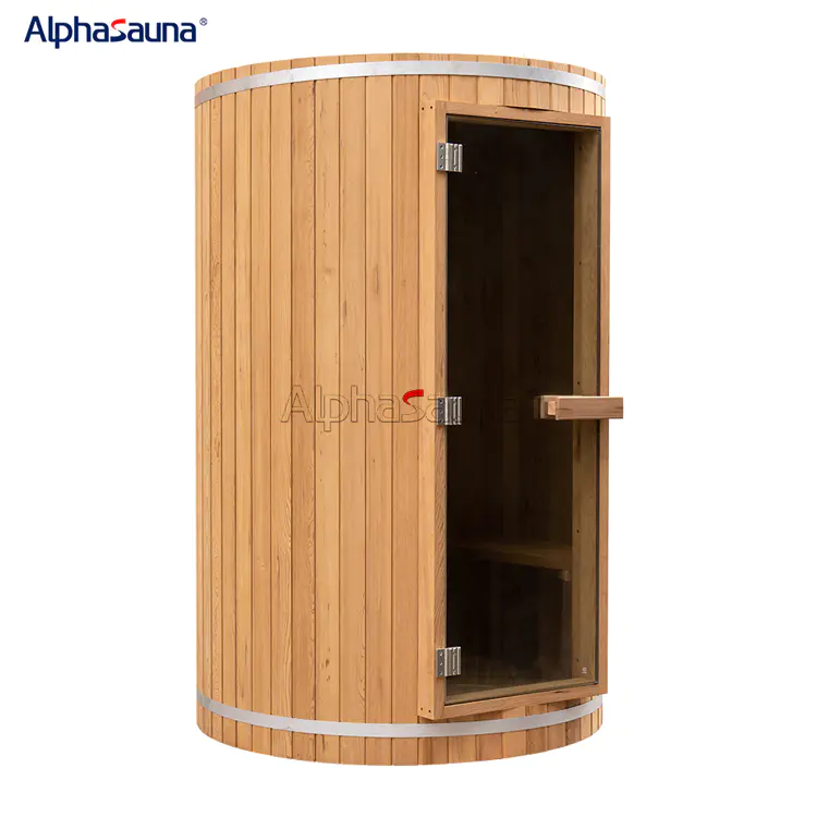 Heat-Treated Wood Indoor Sauna Room -- alphasauna