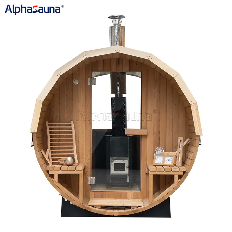 Outdoor Steam Personal Spa And Barrel Sauna Rooms For Home - Alphasauna