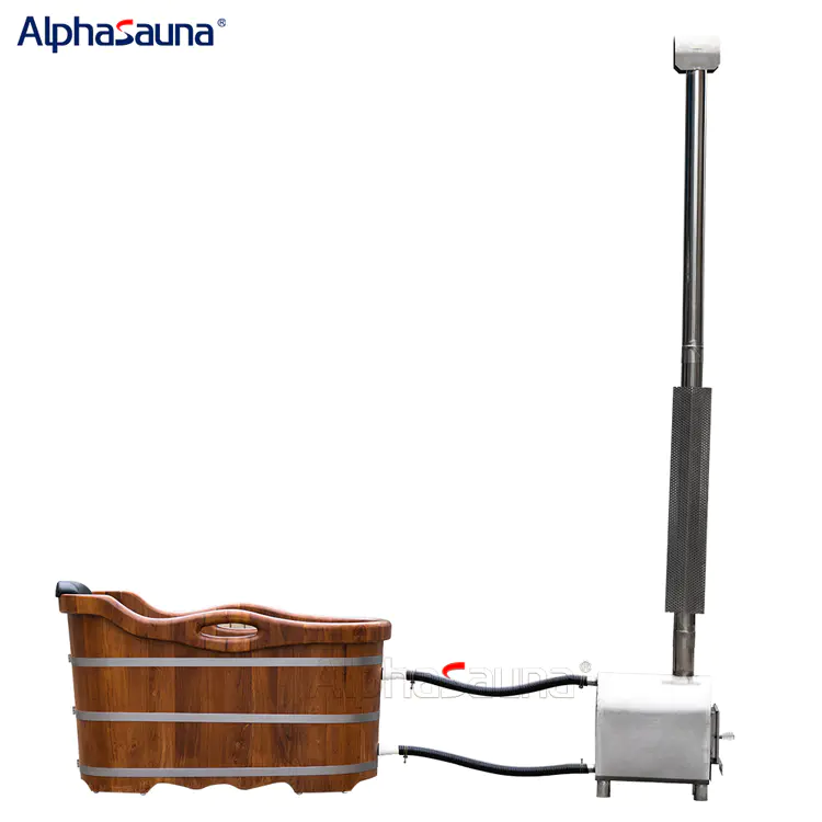 Outdoor Household Wood Stove Small Hot Tub-Alphasauna