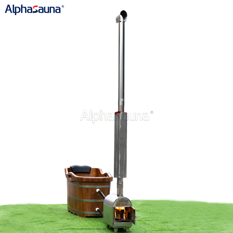 Outdoor Household Wood Stove Small Hot Tub-Alphasauna