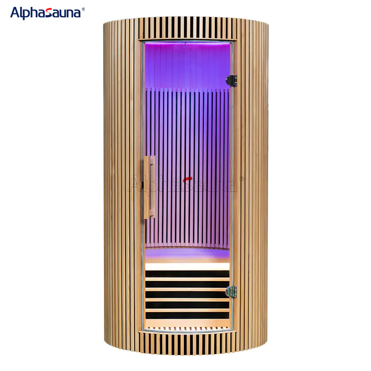 High Quality Full Spectrum 1 Person Infrared Sauna Wholesale-ALPHASAUNA