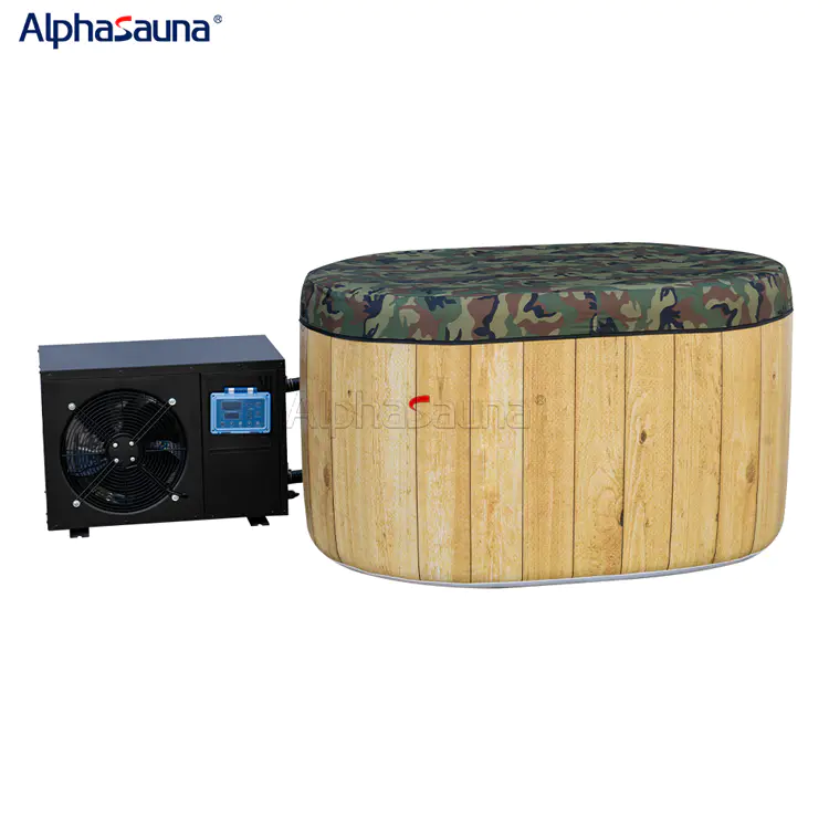 Quality Portable Inflatable Ice Bath Tub Recovery Inflatable Cold Plunge Tub Oem From China-ALPHASAUNA