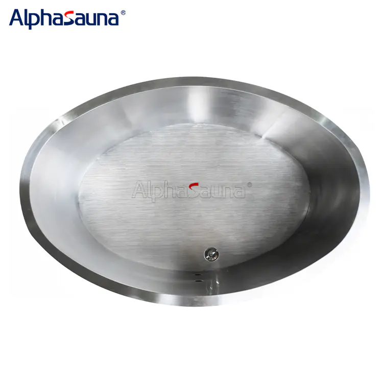 Top Quality Stainless Steel Liner Cold Plunge Ice Bath Tub Wholesale-ALPHASAUNA