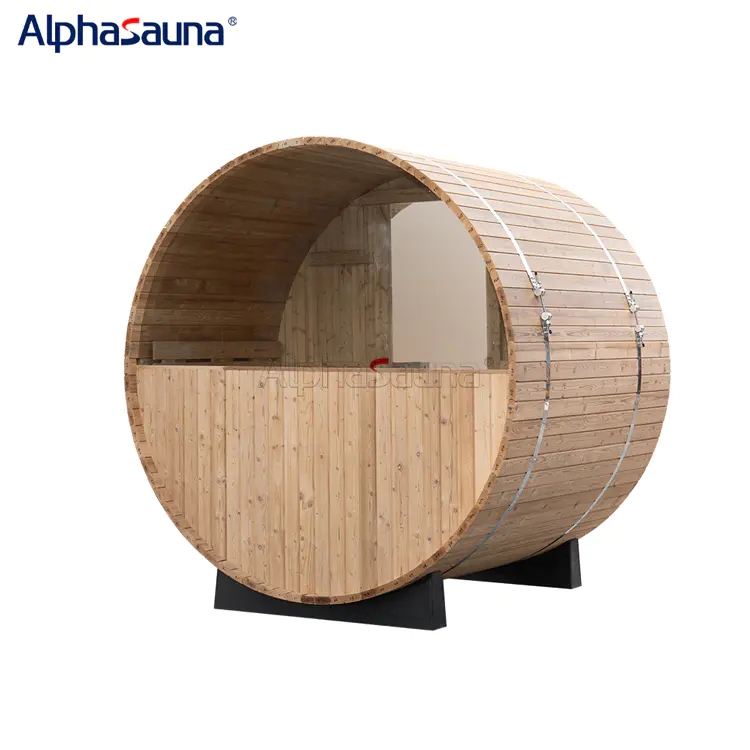 2 Person Outdoor Barrel Sauna Wholesale Oem With Good Price-ALPHA