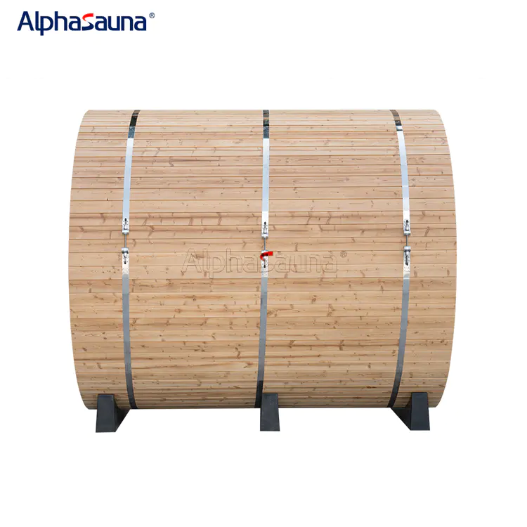 Professional 4 Person Barrel Sauna Supplier-Alphasauna