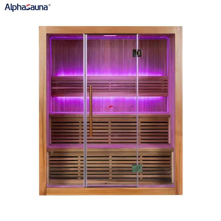 High Quality Alphasauna Tradition Indoor Home Sauna 2 Person With Good Price-ALPHASAUNA