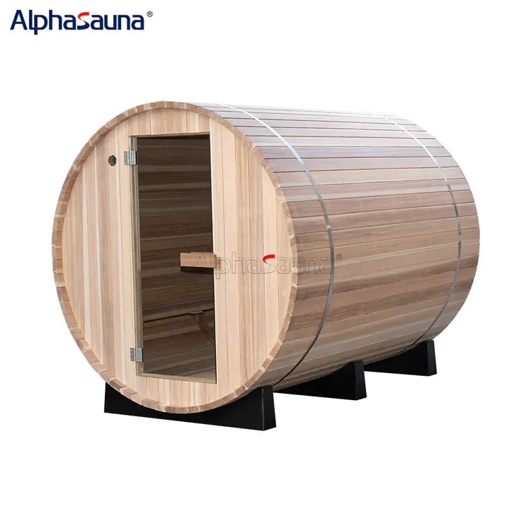 Alphasauna New Material Barrel Outdoor Sauna For Sale