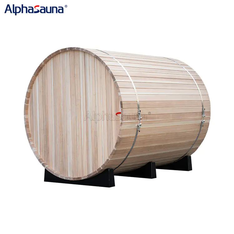 Alphasauna New Material Barrel Outdoor Sauna For Sale