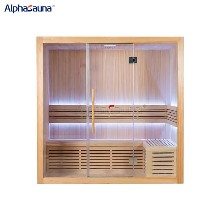 Wholesale 4 Person Best Indoor Sauna Rooms-Alphasauna
