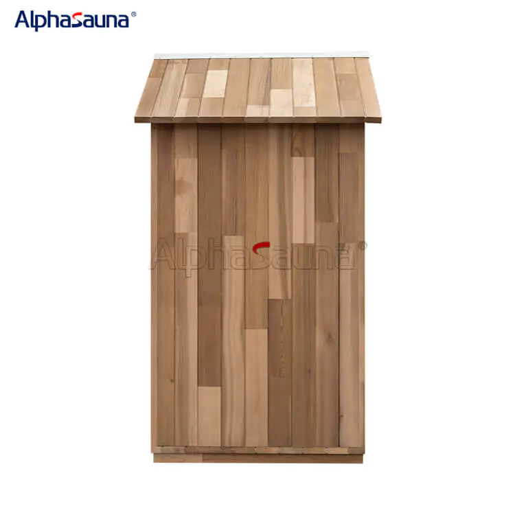 Outdoor 2 Person Traditional Sauna For Sale-Alphasauna