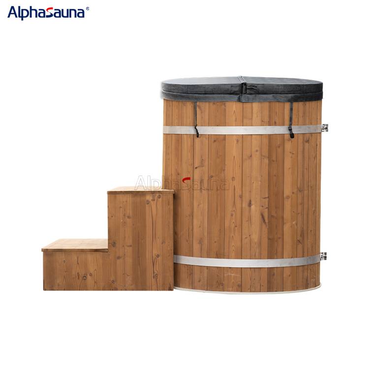 alphasauna_round_heat-treated_pine_ice_bath（2）