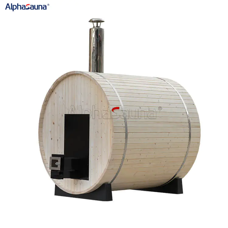The Latest Pine Wood Burning Stove Outdoor Sauna Rooms
