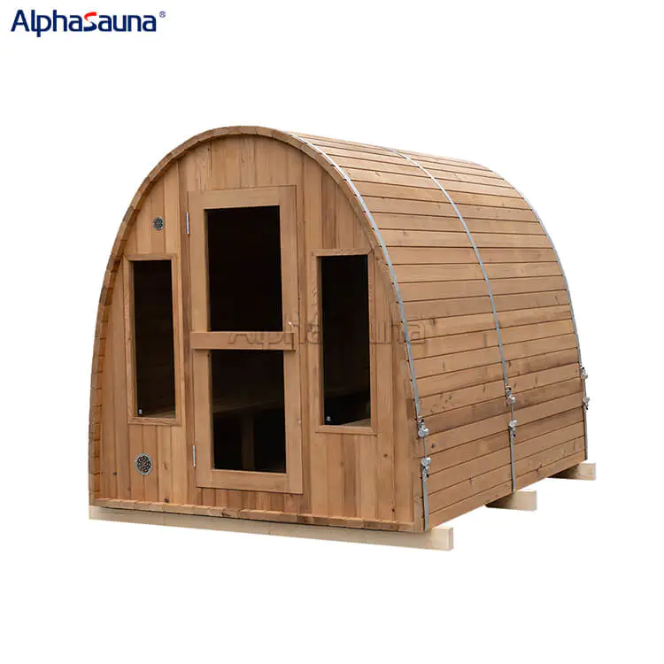 Olive Outdoor Sauna For Sale - Alphasauna